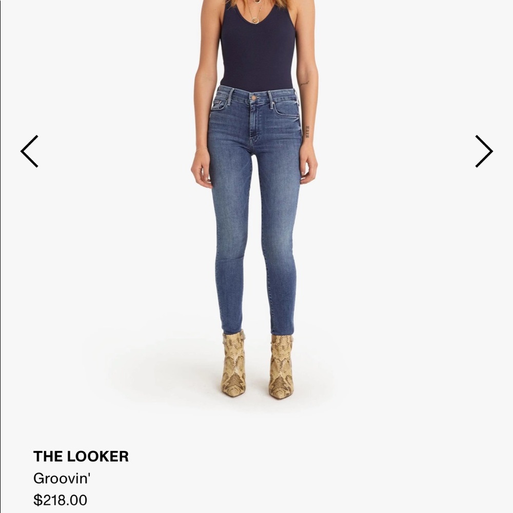 Mother High Waisted Looker in Groovin size 24